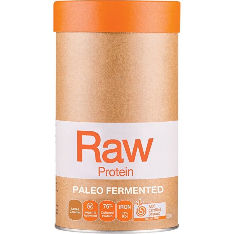 Amazonia Raw Protein Paleo Fermented Salted Caramel 500g
