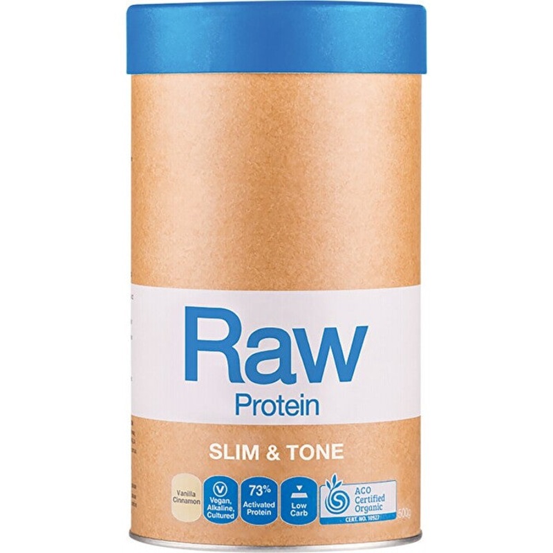 Amazonia Raw Protein Slim & Tone Vanilla & Cinnamon 500g