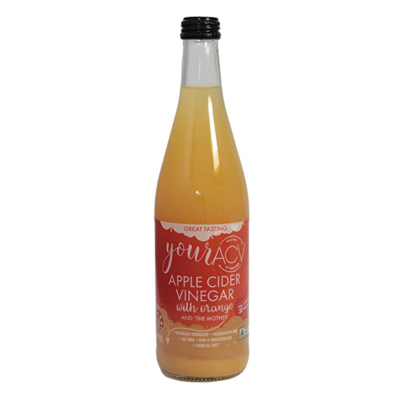 Your Acv Apple Cider Vinegar with Orange and ‘The Mother’ 500ml