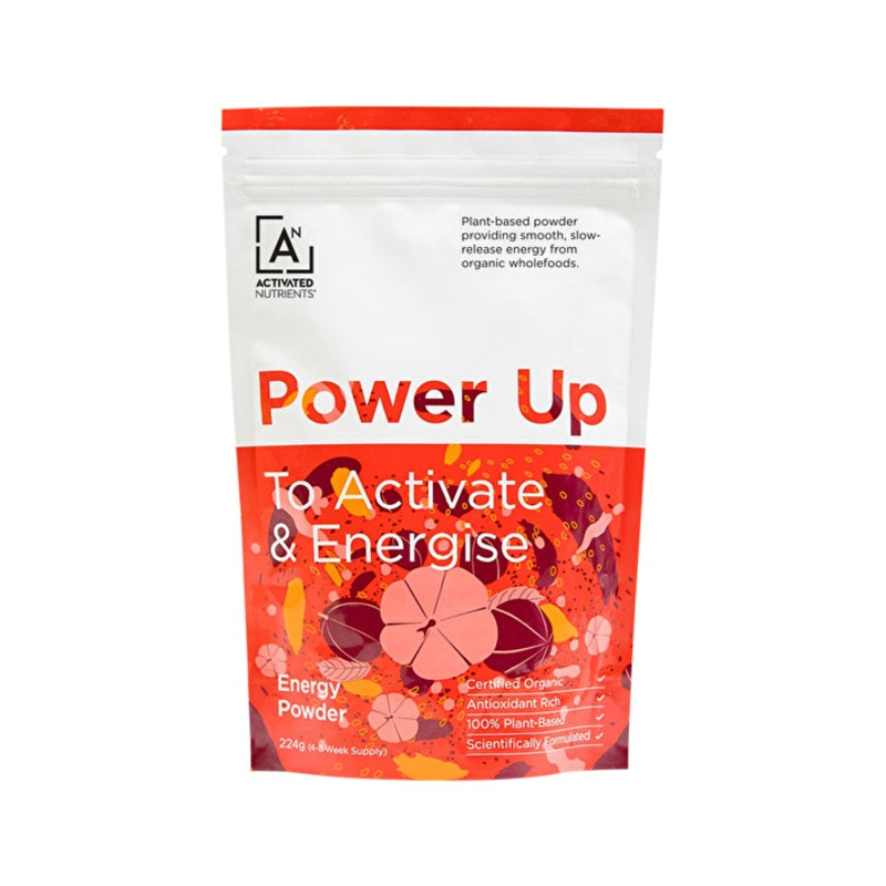 Activated Nutrients Power Up Energy Powder (To Activate & Energise) 224g