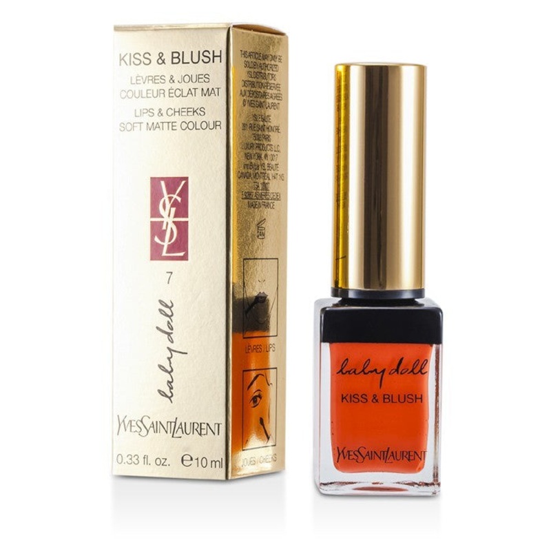 Yves Saint Laurent Baby Doll Kiss & Blush – # 07 Corail Affranchi 10ml/0.33oz